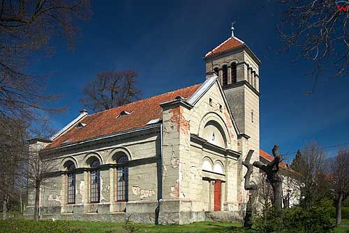 Kościół poewangelicki w Ornecie, obecnie cerkiew prawosławna